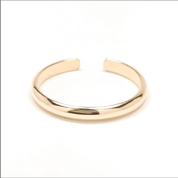 Cute Summer Gold Filled Toe Midi Ring - Picture 4 of 6